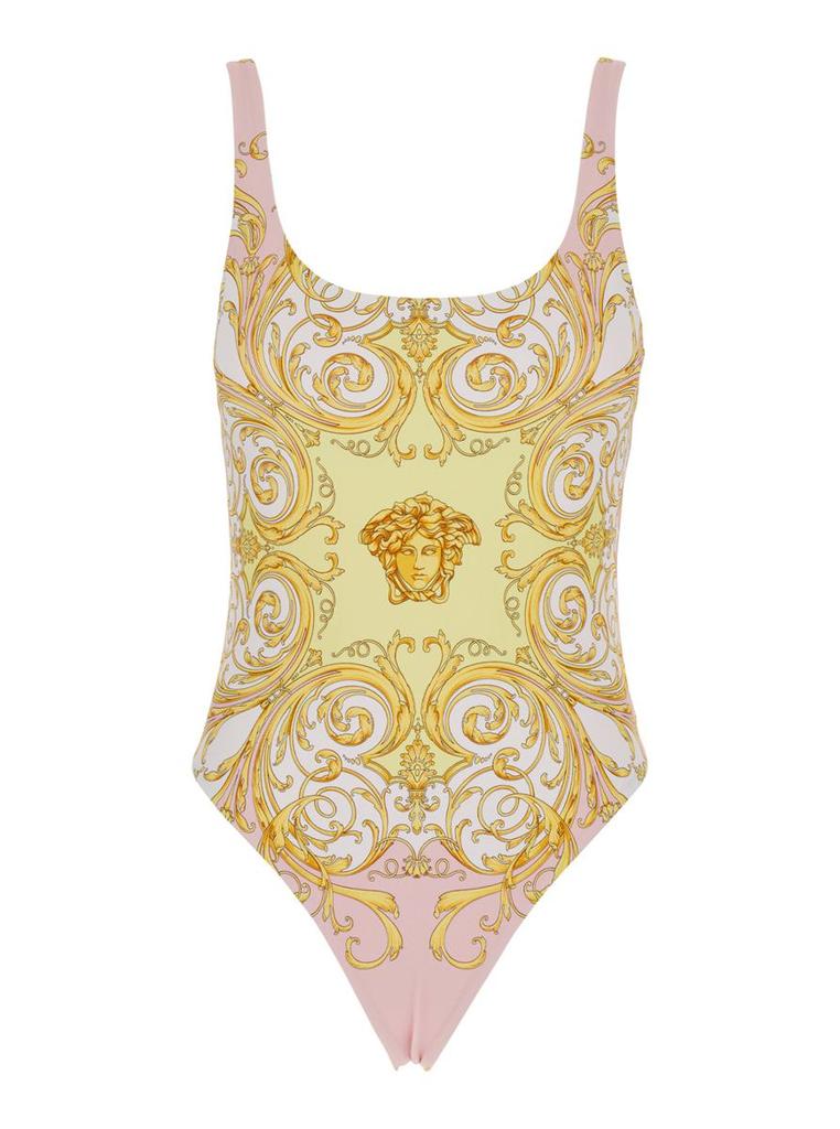 Versace Printed One Piece Swimsuit