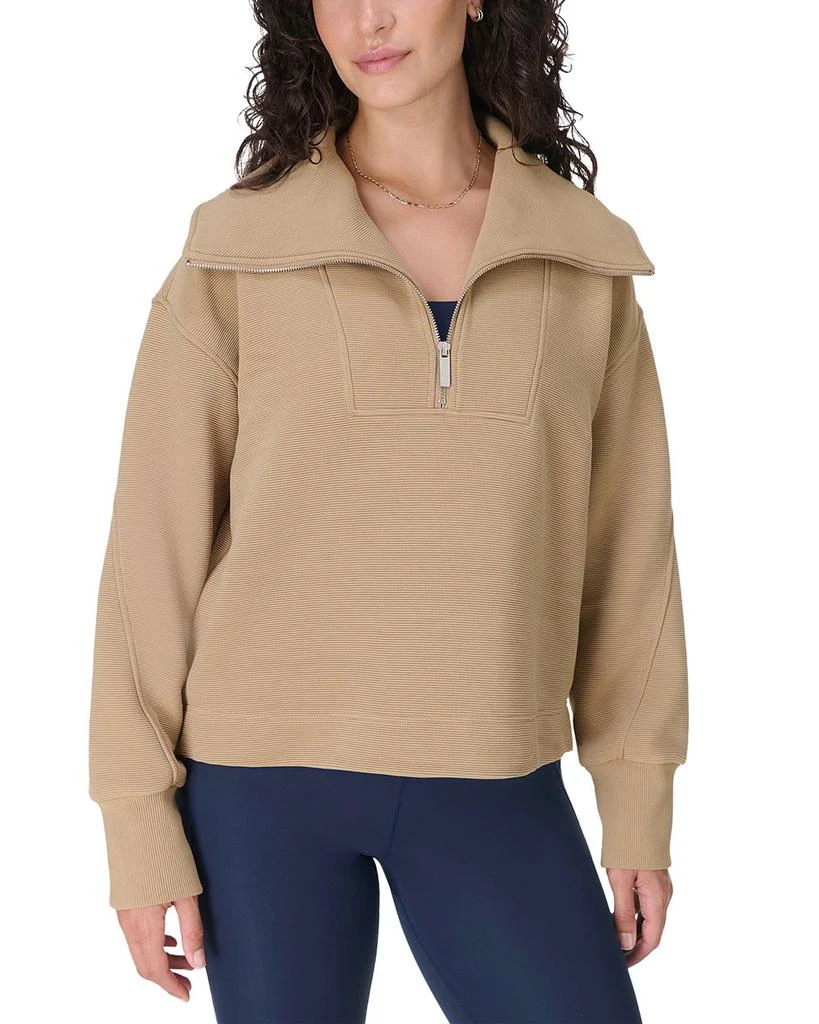 SWEATY BETTY Peaceful Half Zip Sweatshirt