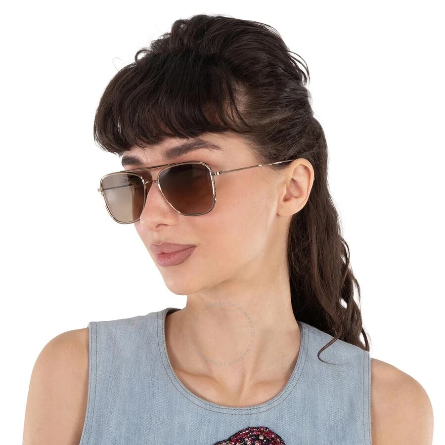 Mr. Leight NOVARRO S Smokey Navigator Sunglasses ML4024 BZ-CITR/SMKY 55 2