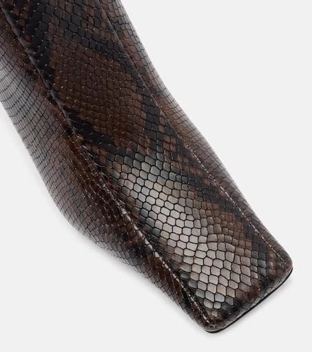 Stella McCartney Eve snake-effect knee-high boots 5