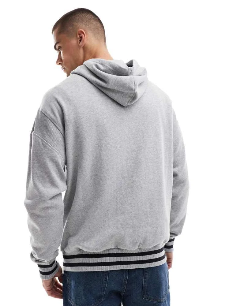New Era New Era LA Dodgers hoodie in grey 4