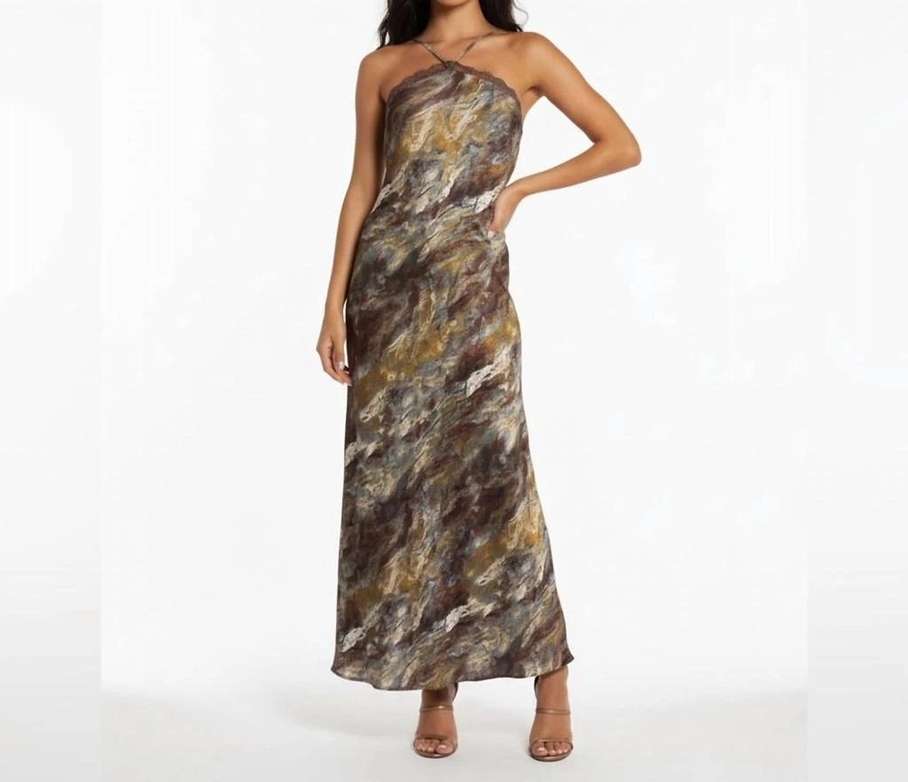 Jaded London Dahlia Cowl Neck Hand-Beaded Chiffon Maxi Dress  On Sale Now  with Up to 77% Off | Discover Exclusive Deals & Savings at BeyondStyle   Authentic Jaded London womens|Dresses|Women's with