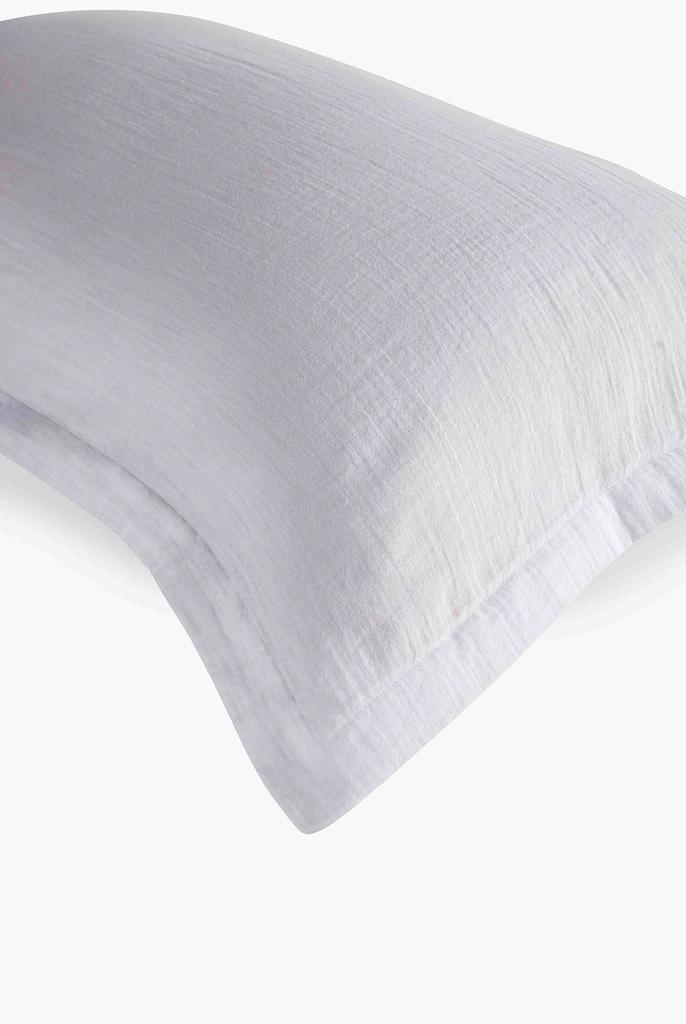 Christy Organic retreat relaxed feel 100% organic cotton king pillowcase pair