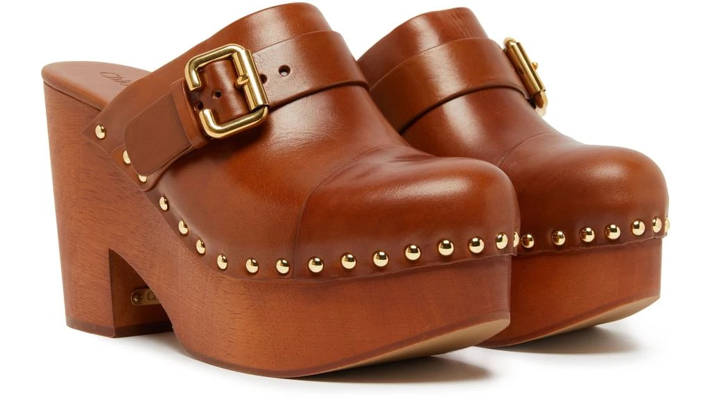 Chloé Jeannette platform clogs 3