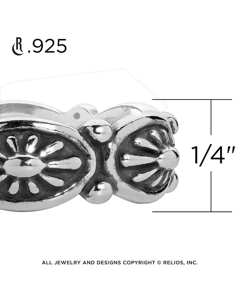 American West Jewelry Sterling Silver Women
s Ring, Concha Design, Sizes 5 - 10 2