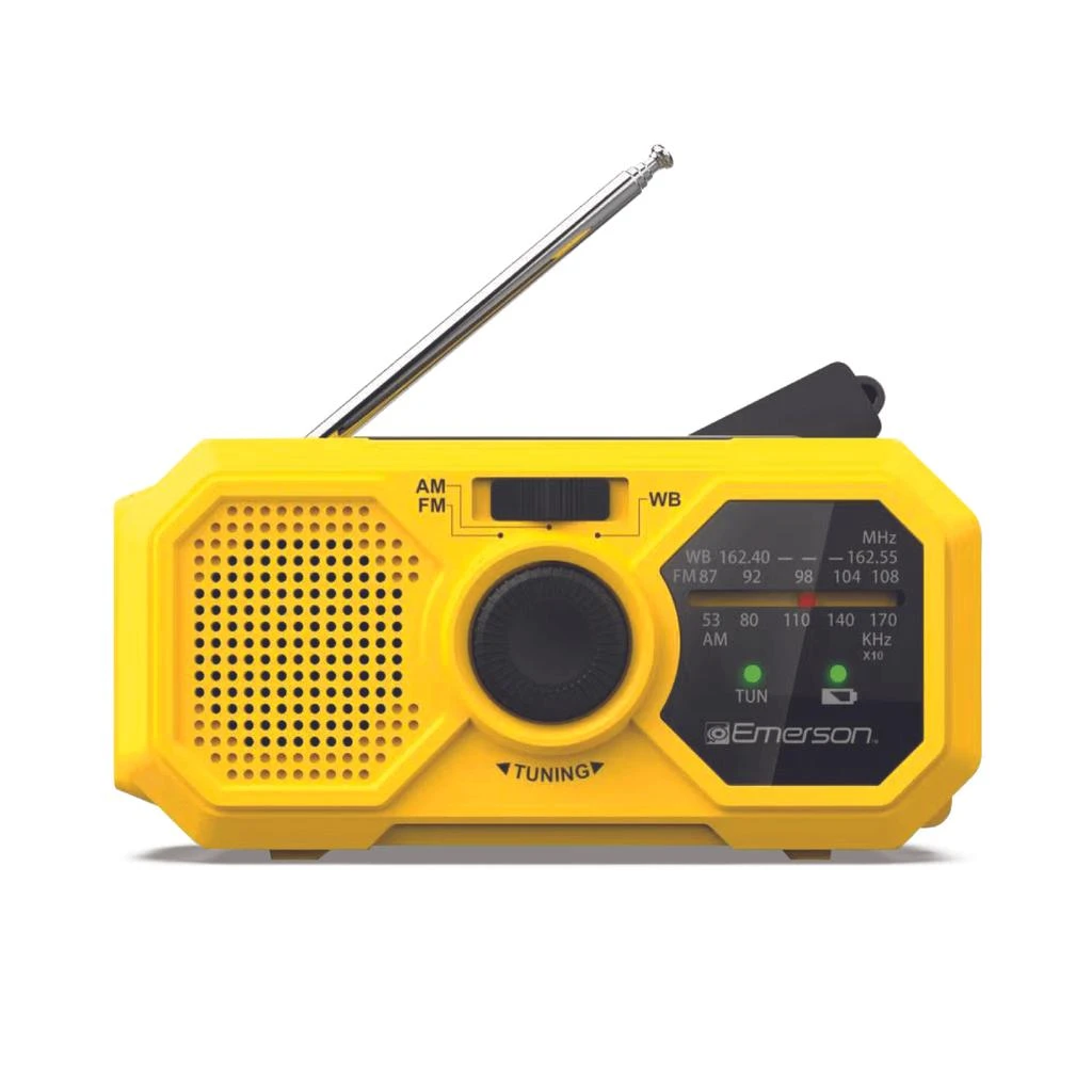 EMERSON Emergency AM / FM Radio with Weather Band and Power Bank