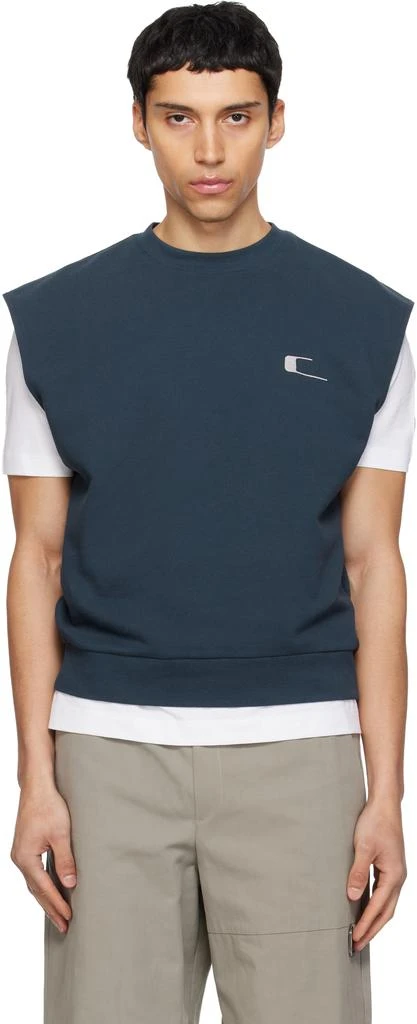 CARRER Navy Ferro Tank Top
