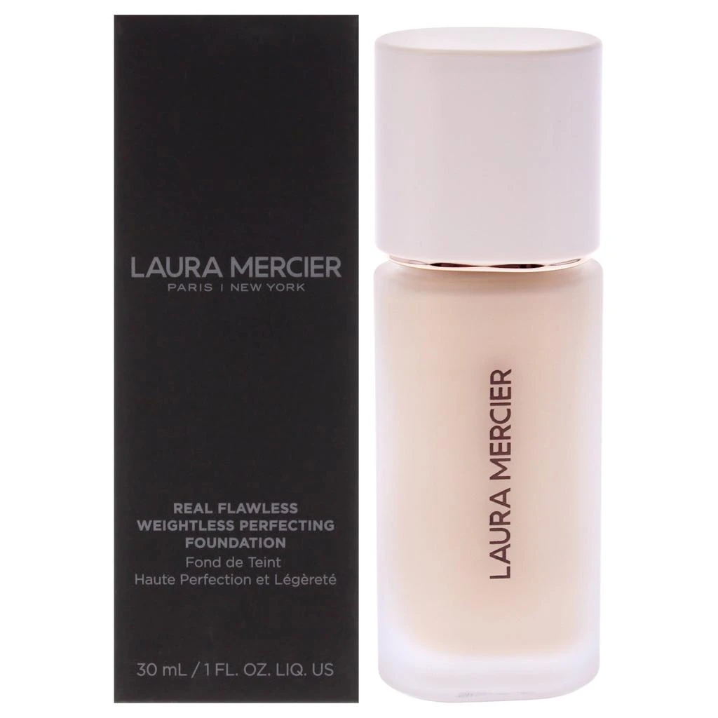 Laura Mercier Real Flawless Weightless Perfecting Foundation - 0N1 Silk by  for Women - 1 oz Foundation
