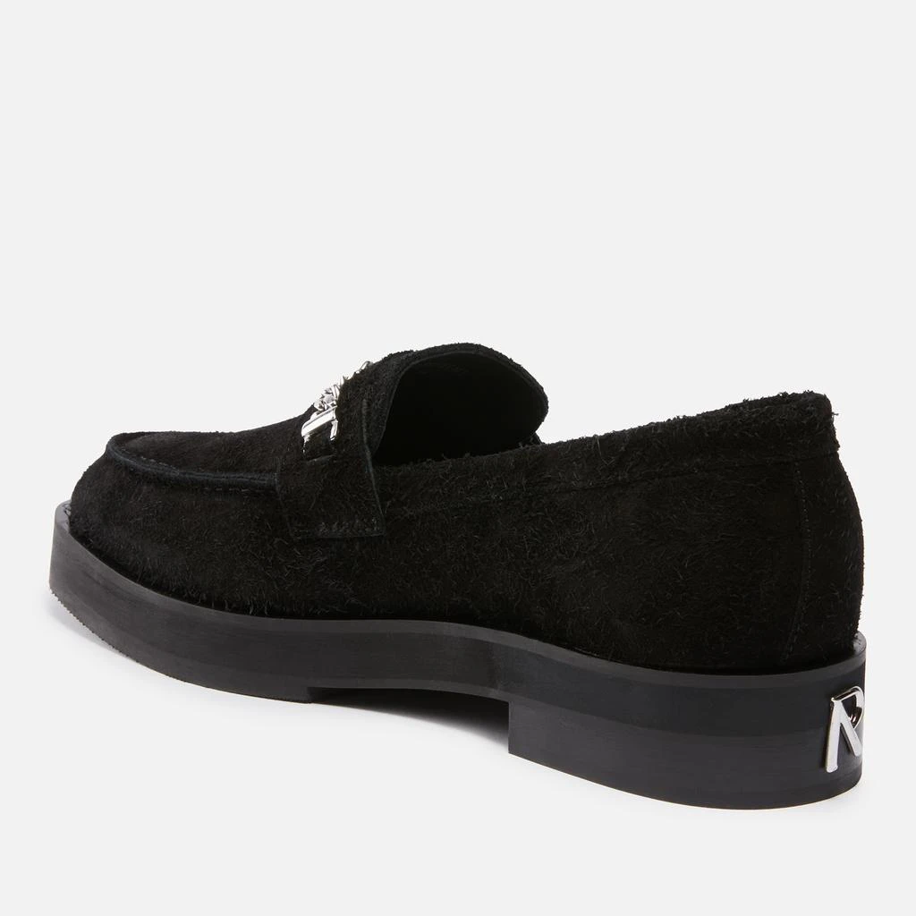 REPRESENT REPRESENT Chain-Embellished Suede Loafers 2