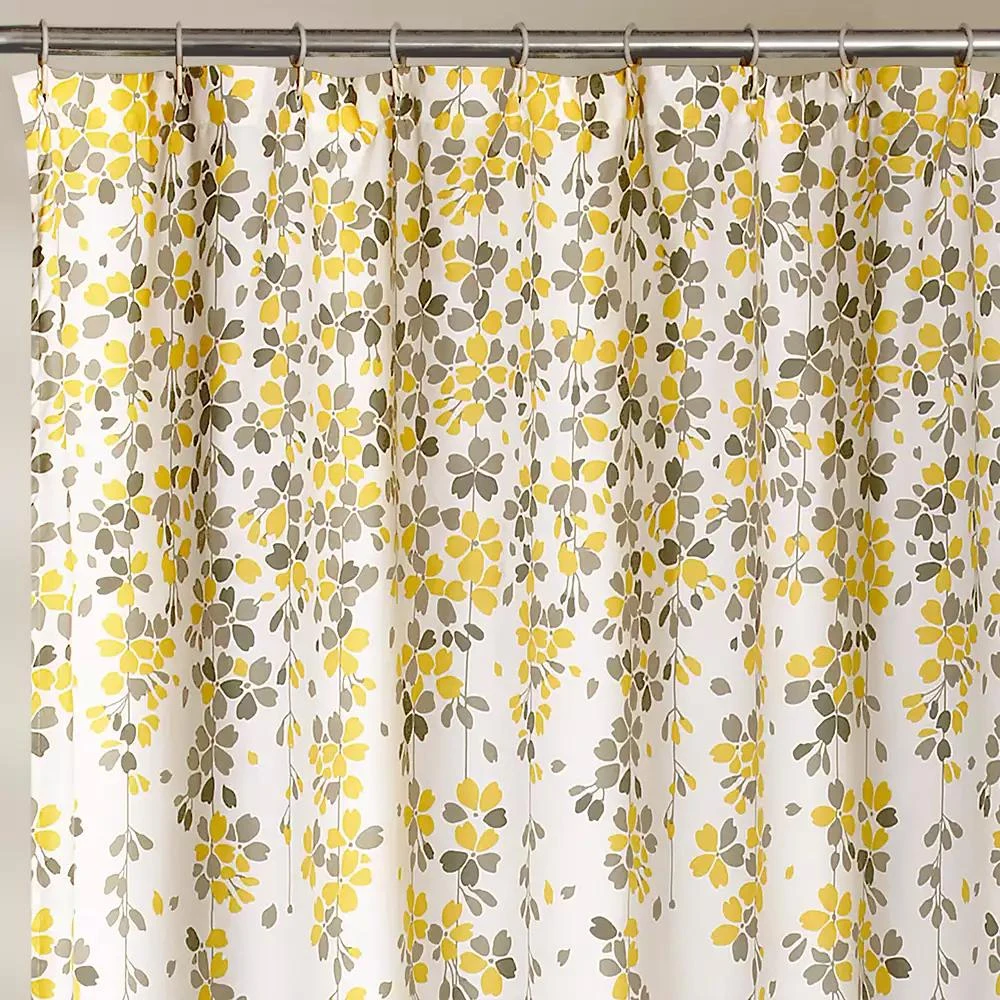 Lush Décor Weeping Flower Shower Curtain, 72" x 72" 2