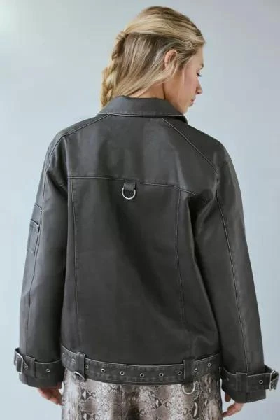 The Ragged Priest The Ragged Priest Ace Faux Leather Moto Jacket 1