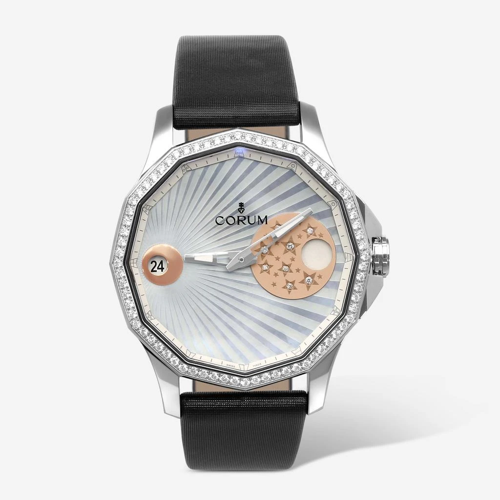 Corum Corum Admiral's Cup Legend 38 Mystery Moon Stainless Steel Automatic Ladies Watch A384/03116 1