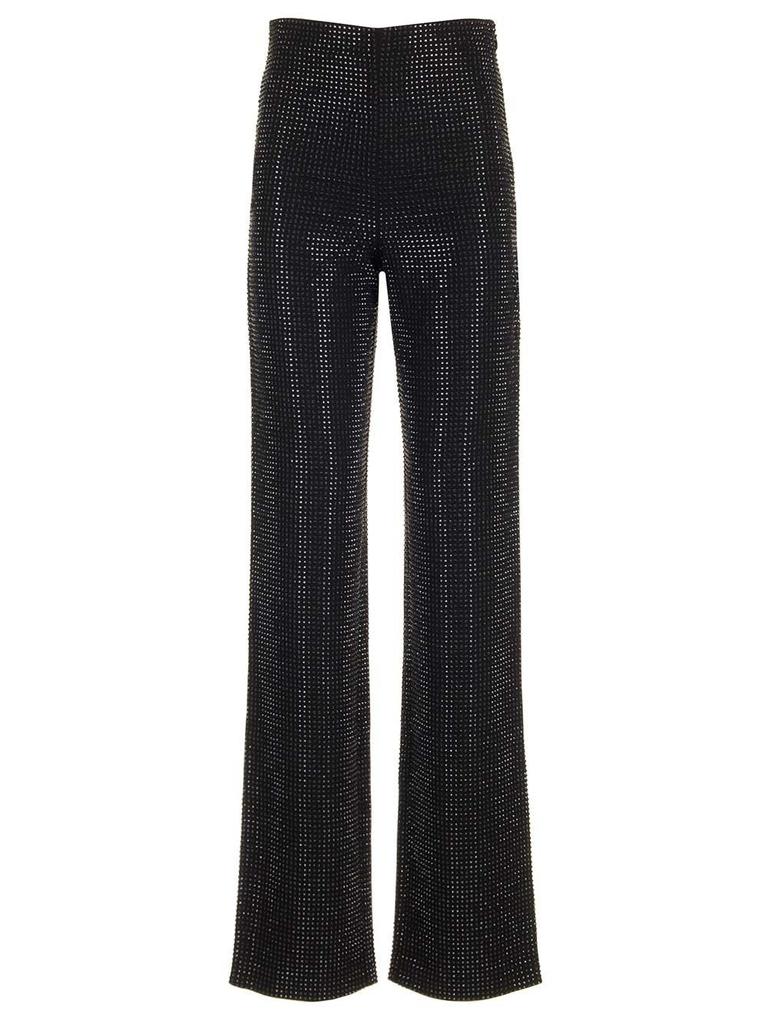 ROLAND MOURET Roland Mouret Embellished Straight-Leg Trousers