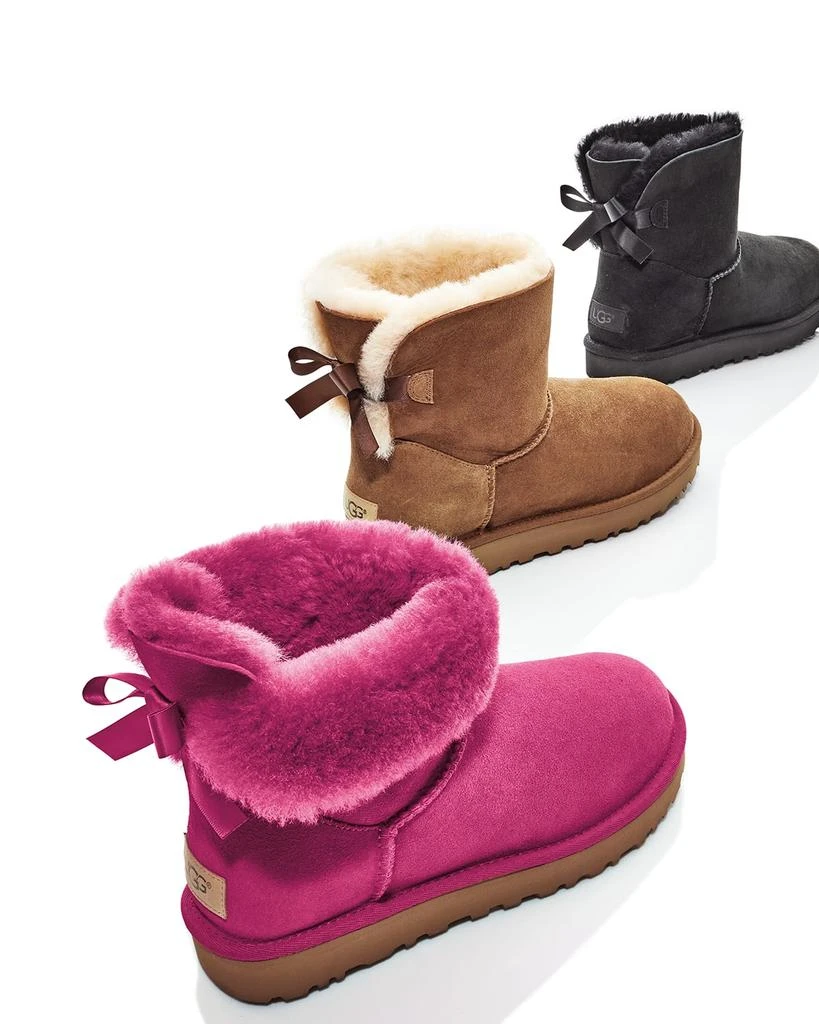 UGG Mini Bailey Bow II Shearling Fur Boots 4