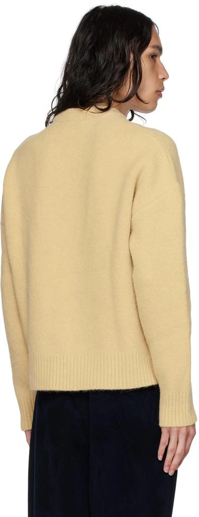 AMI Paris Beige Ami de Cœur Sweater 3