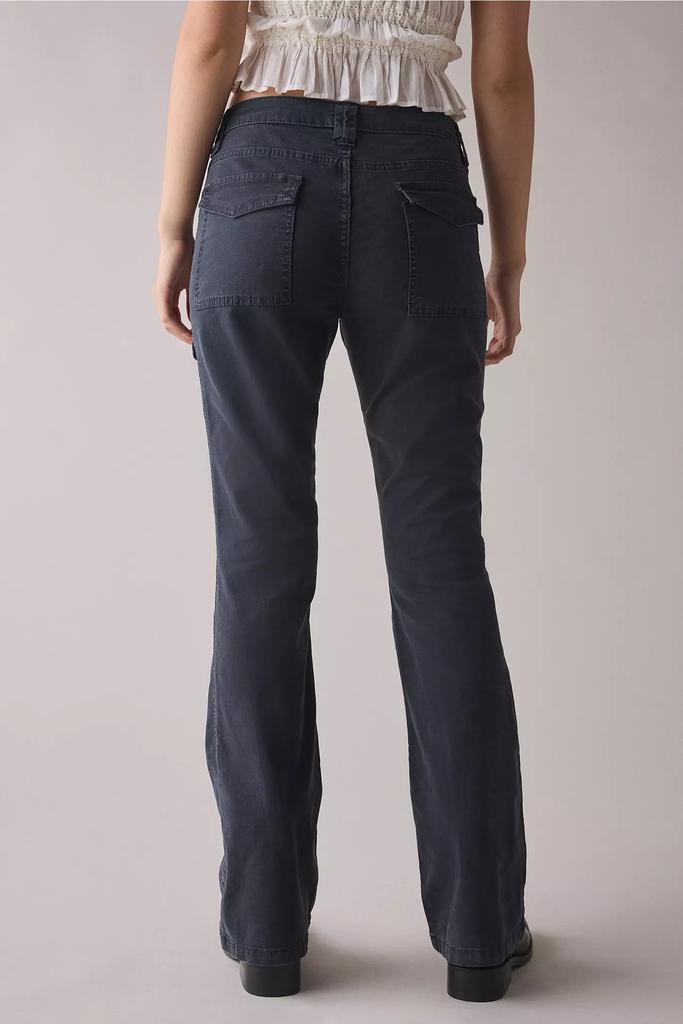 BDG BDG Brigid Canvas Ultra Low-Rise Bootcut Utility Pant
