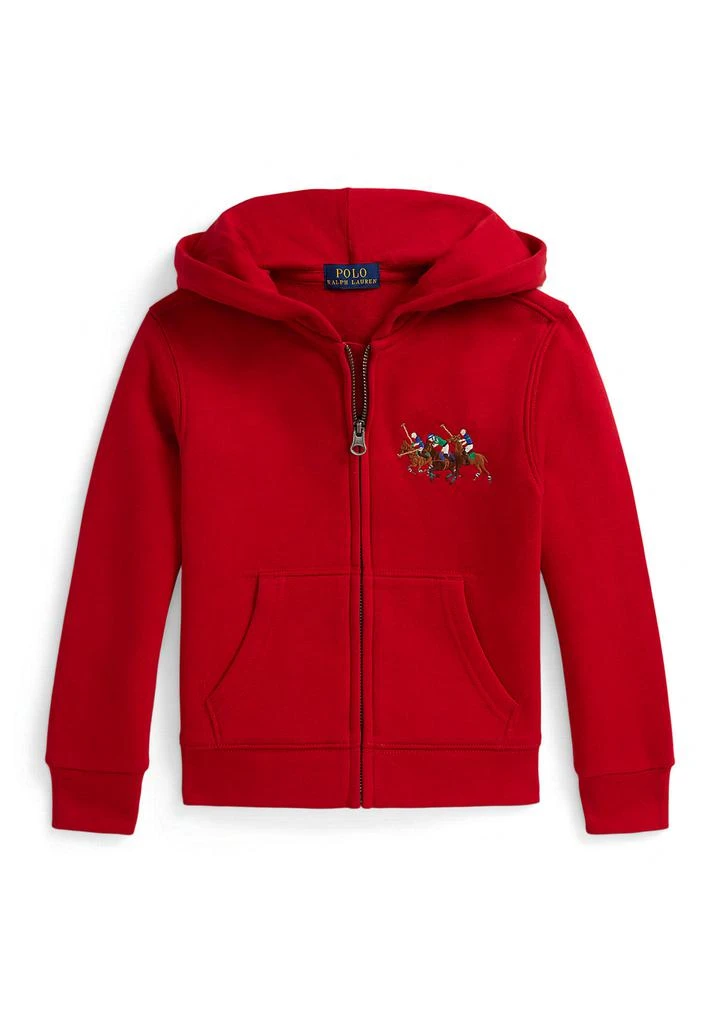 Ralph Lauren Boys 2-7 Triple-Pony Fleece Full-Zip Hoodie