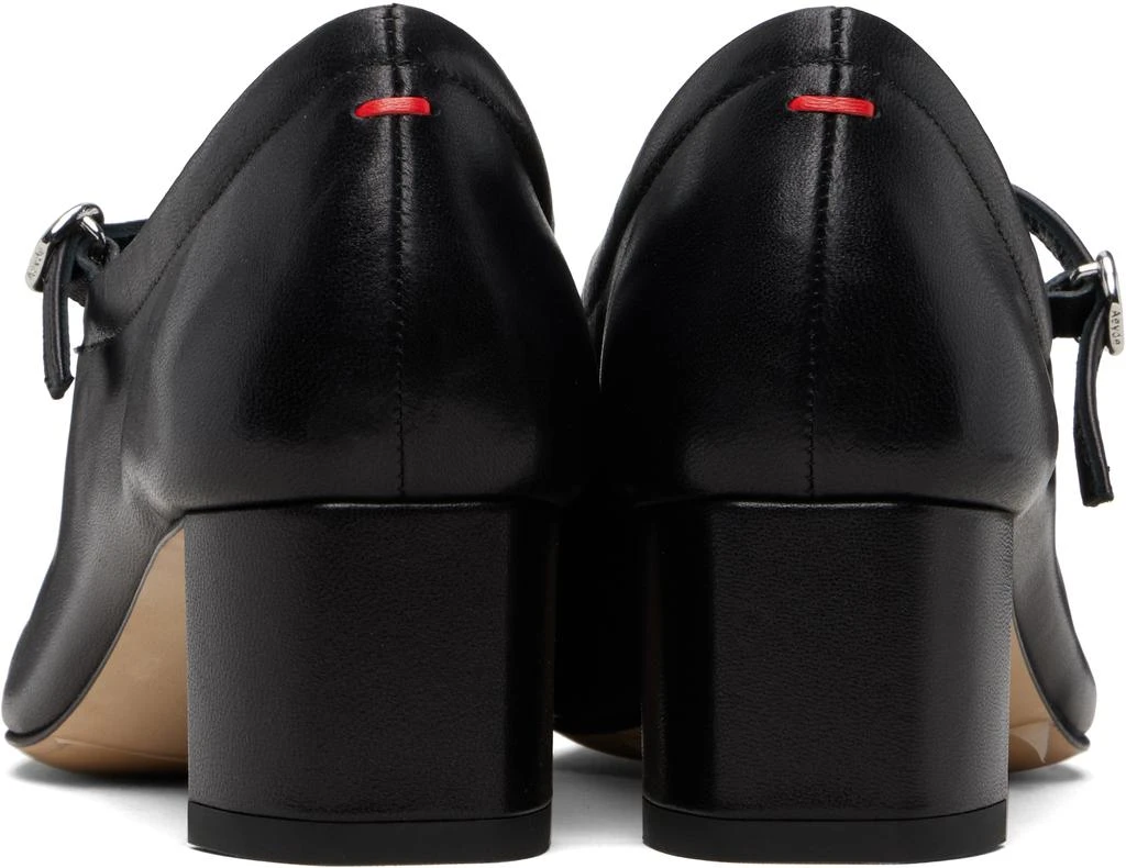 AEYDE Black Lina Heels 2