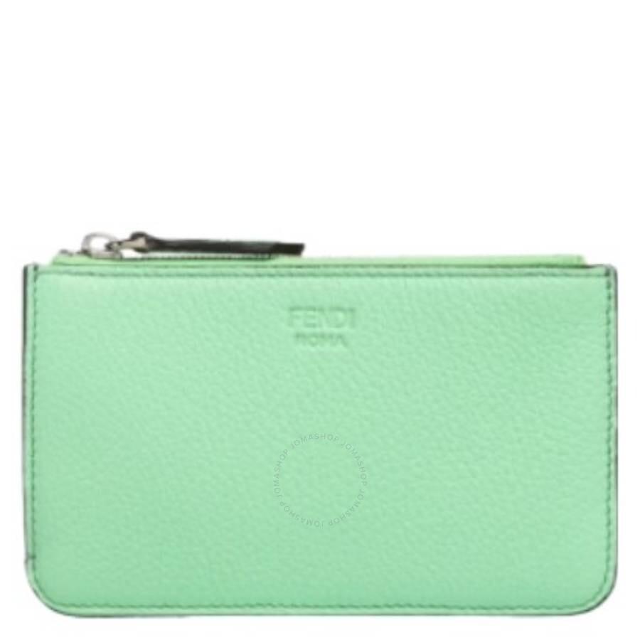 FENDI(フェンディ)/関税送料込み FF Flower Bouquet Card Wallet Fendi Fendi Flower Bouquet Ff Fabric Card Holder Accessories