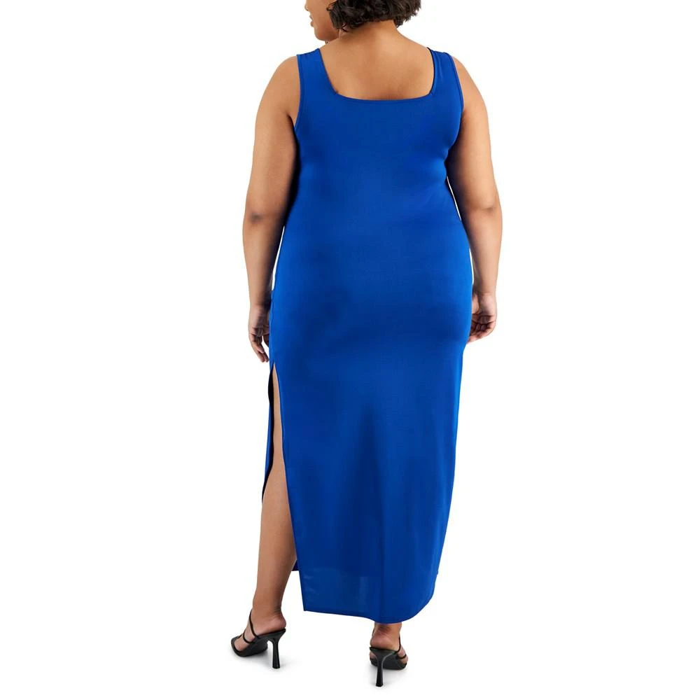 FULL CIRCLE TRENDS FULL CIRLCE TRENDS Trendy Plus Size Tank Maxi Dress 2