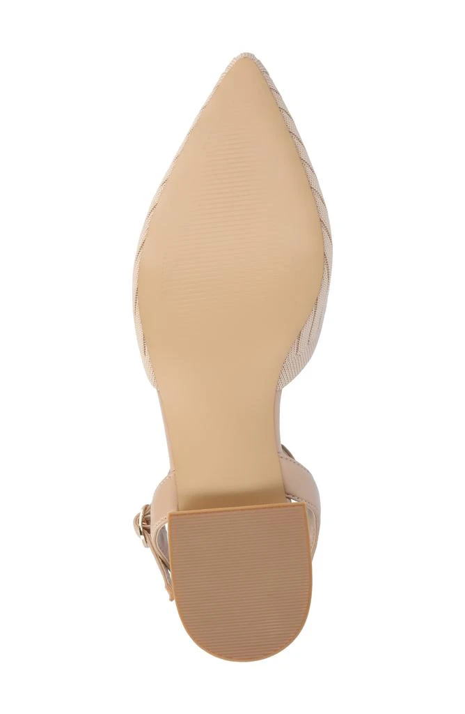 Journee Collection Ansley Ankle Strap Flat 6