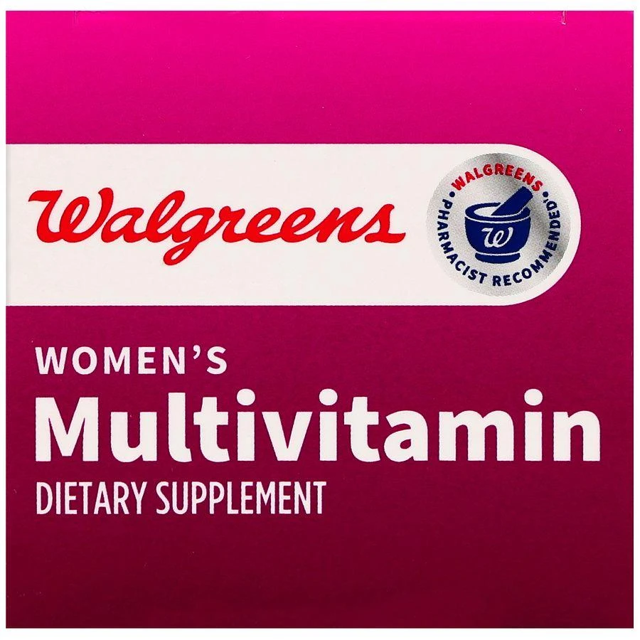 Walgreens Women's Multivitamin Tablets 8