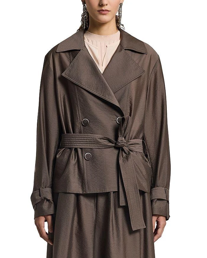 Peserico Belted Trench Coat