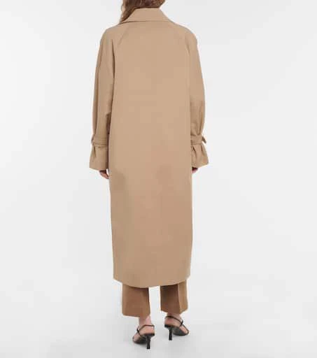 Totême Signature cotton-blend trench coat 3