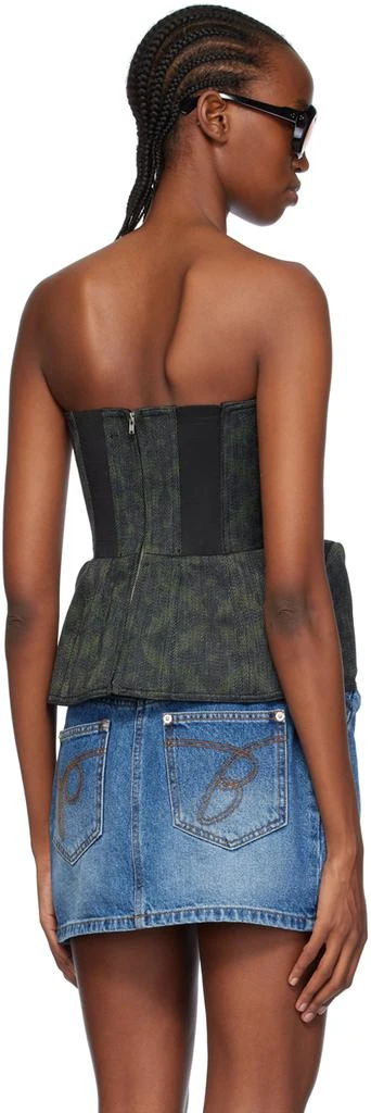 pushBUTTON Green Puff Detail Camisole 3