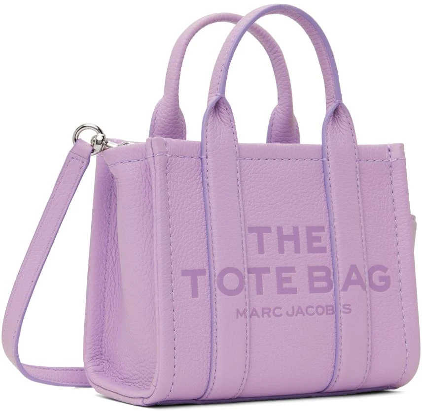 Marc Jacobs Purple 'The Leather Crossbody' Tote 2