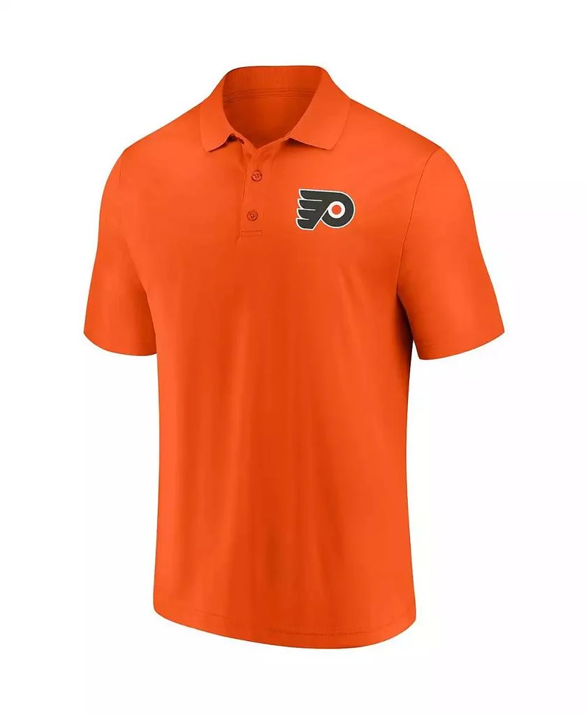 Fanatics Men's Orange Philadelphia Flyers Winning Streak Polo Shirt 4