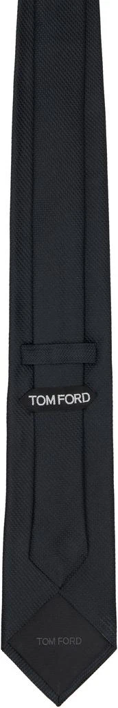 Tom Ford Black Solid Natte Tie 2