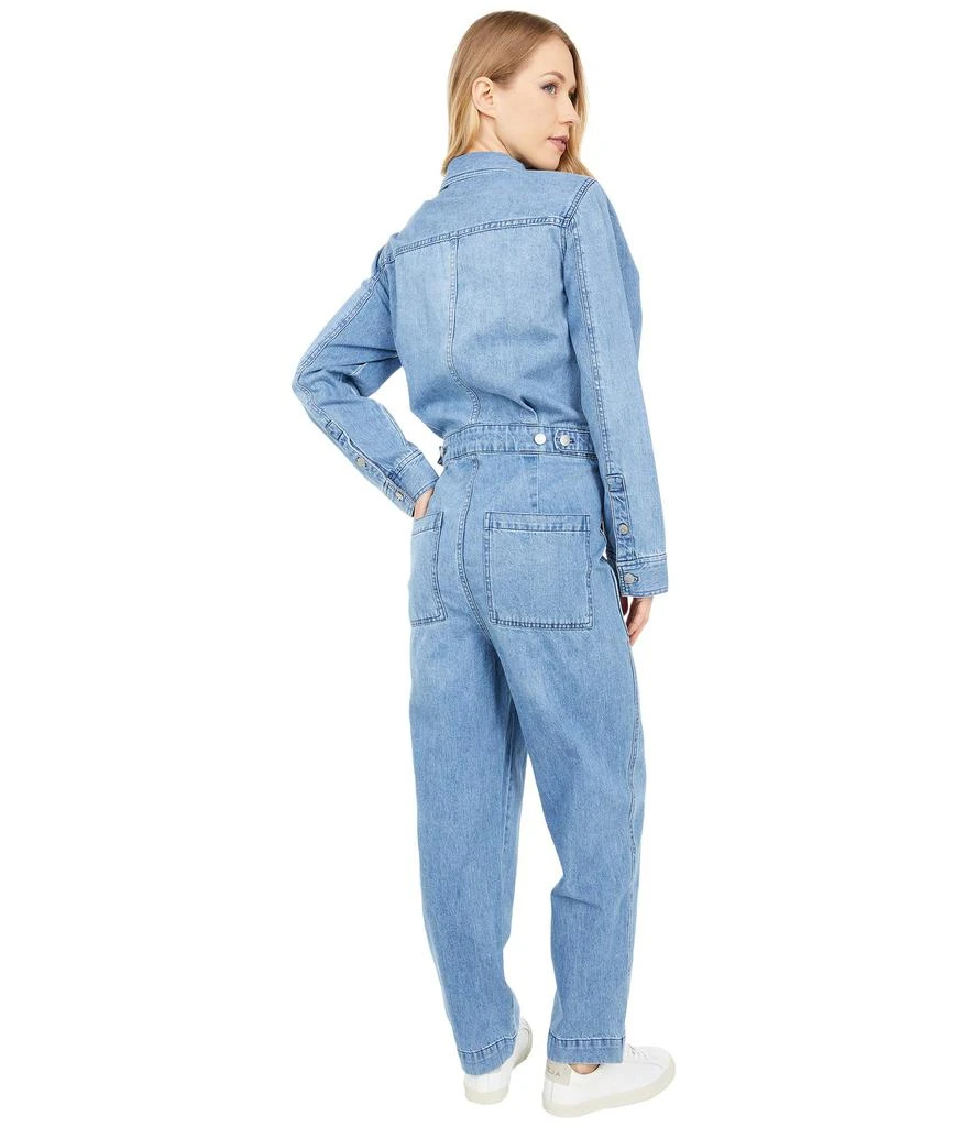 Madewell Denim Relaxed Coverall Jumpsuit in Glenroy Wash 2