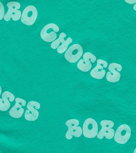 BOBO CHOSES Logo cotton jersey T-shirt