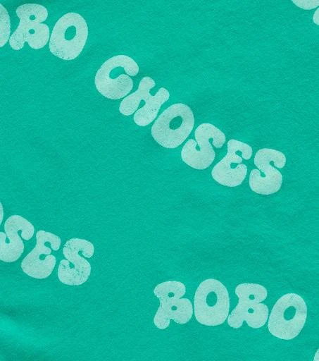 BOBO CHOSES Logo cotton jersey T-shirt 2