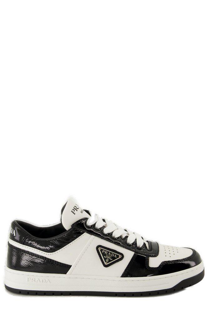 Prada Prada Downtown Triangle Logo Sneakers
