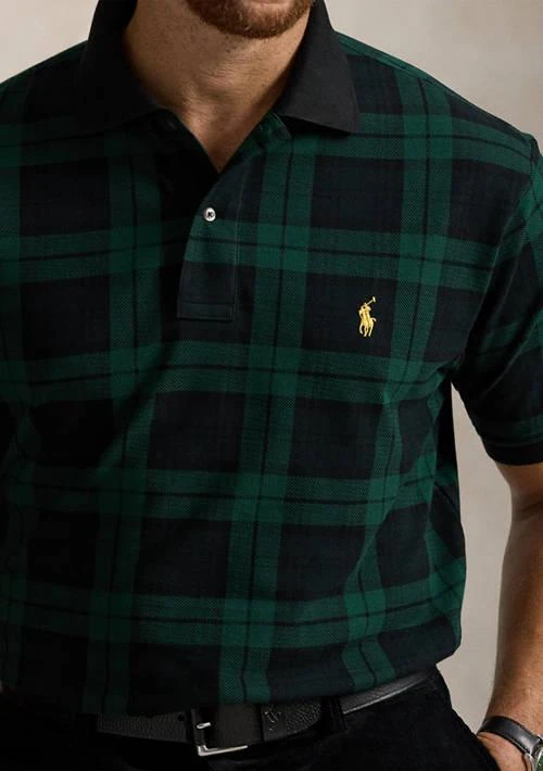 Ralph Lauren Ralph Lauren Big Tall Plaid Mesh Polo Shirt 3