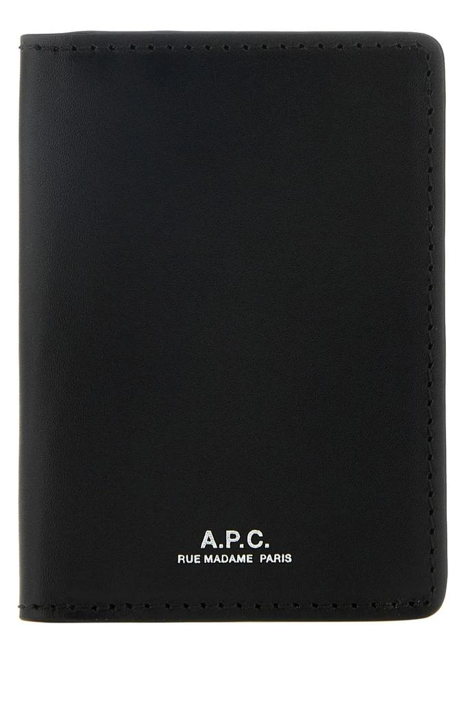 A.P.C. A.P.C. Stefan Logo Printed Cardholder 1