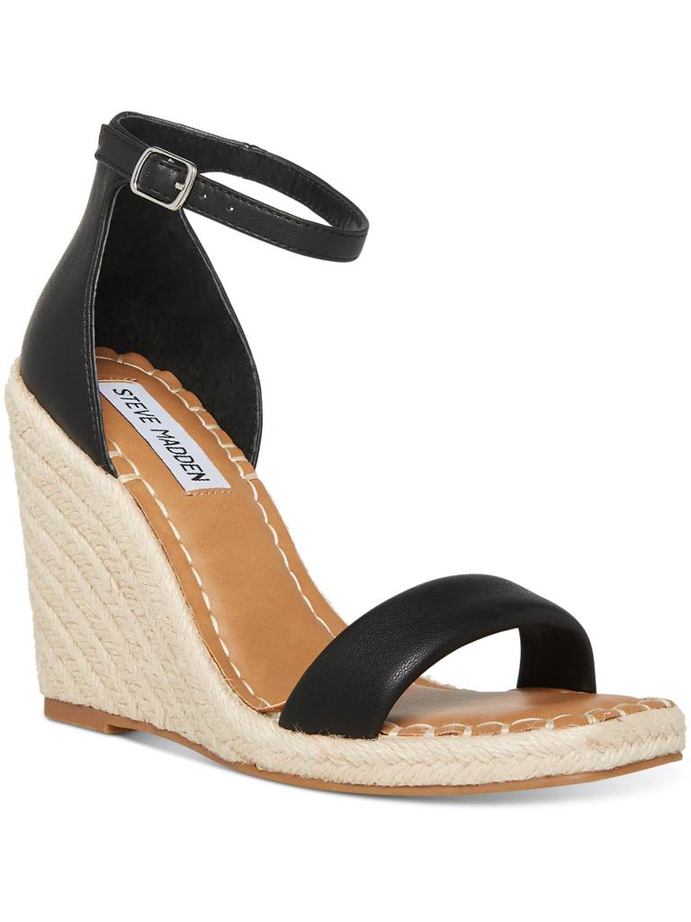 【レディース】Steve Madden Dollyy Ankle Strap サンダル Steve Madden Submit Womens Faux Leather Ankle Strap