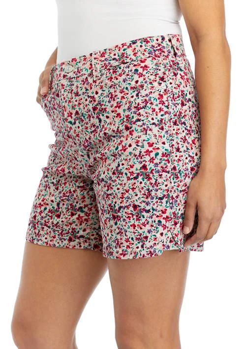 Gloria Vanderbilt Vanderbilt Womens Amanda Shorts With Panel 3