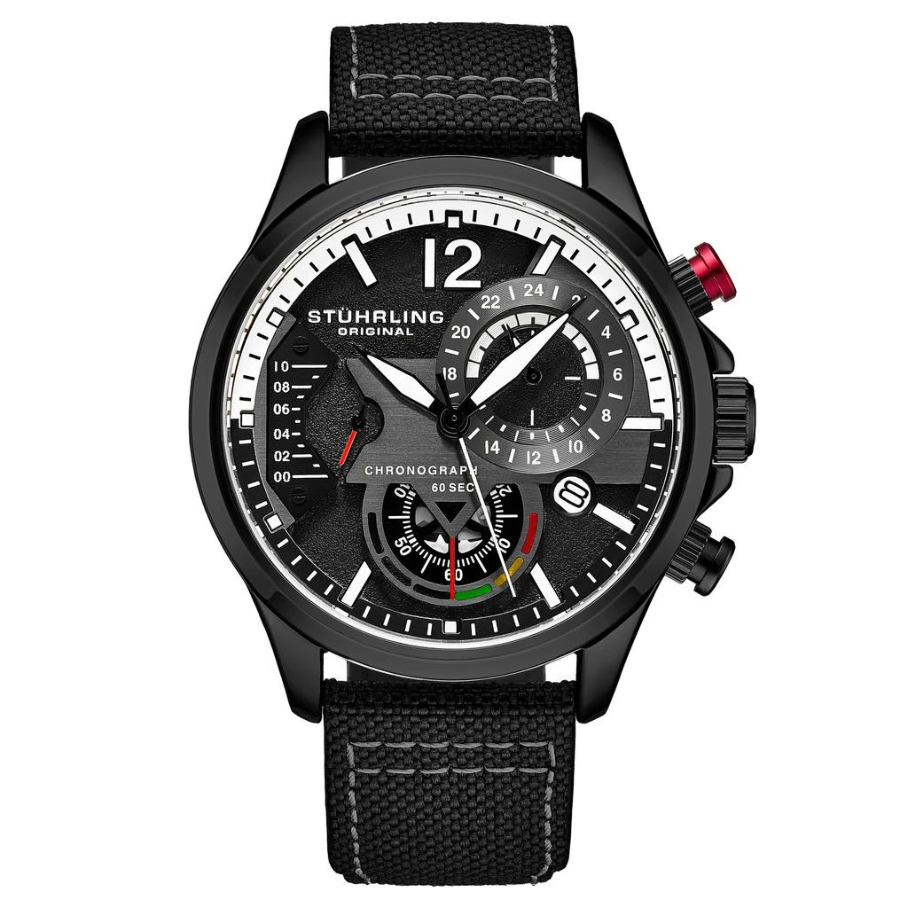 Stuhrling Original 909 Quartz 45mm Aviator 5