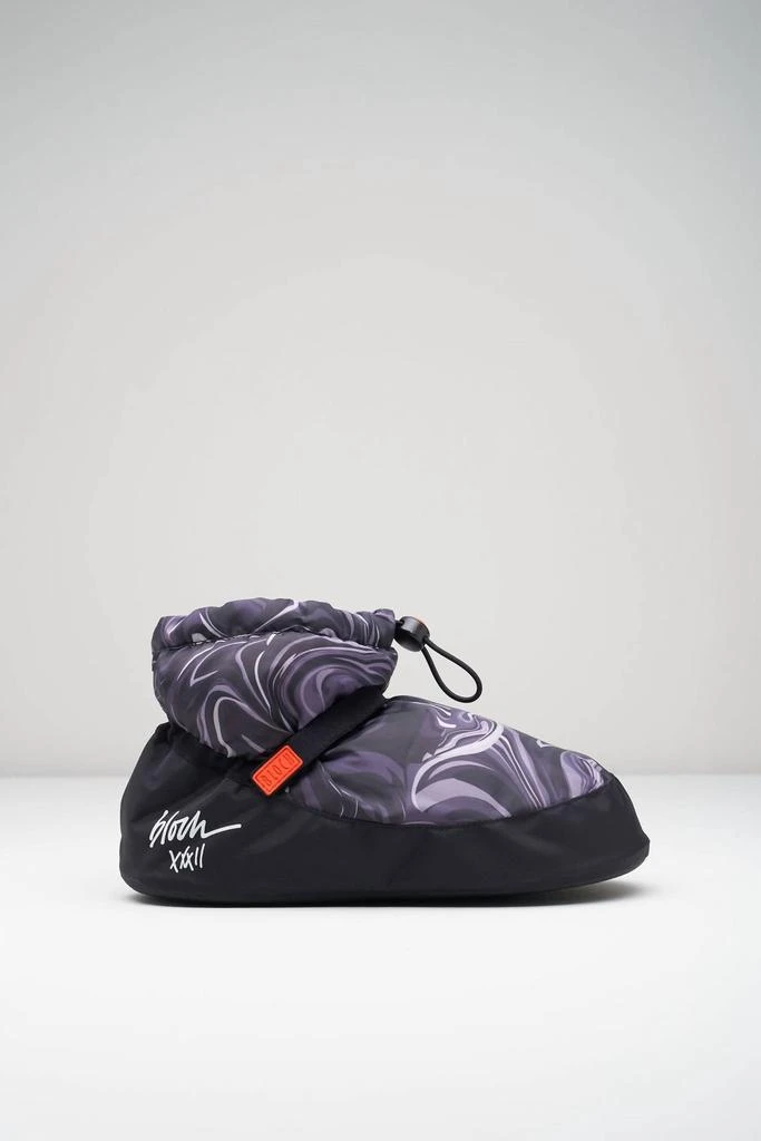 Bloch Women's Warm Up Booties In Swirl Print 2