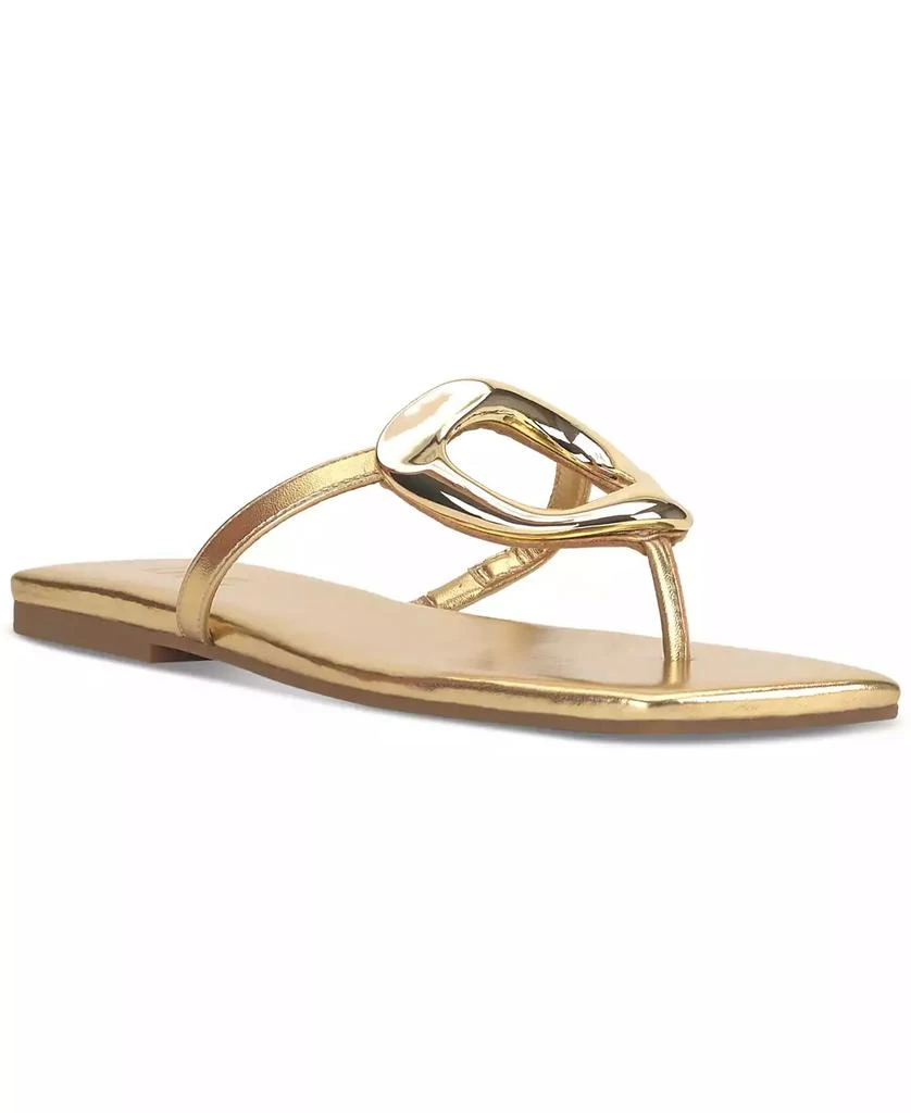 INC International Yadira Open-Toe Flat Sandals, Exclusively at Macy's 1