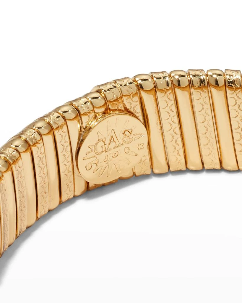 GAS Bijoux Breva Elastic Bracelet, Gold 4