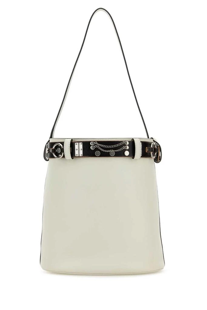 Prada Prada Stud-Embellished Belt Bucket Bag 2