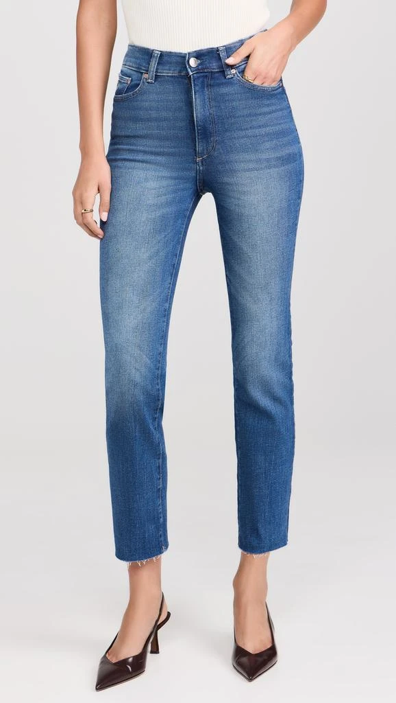 DL1961 Halle Straight Instasculpt High Rise Jeans 6