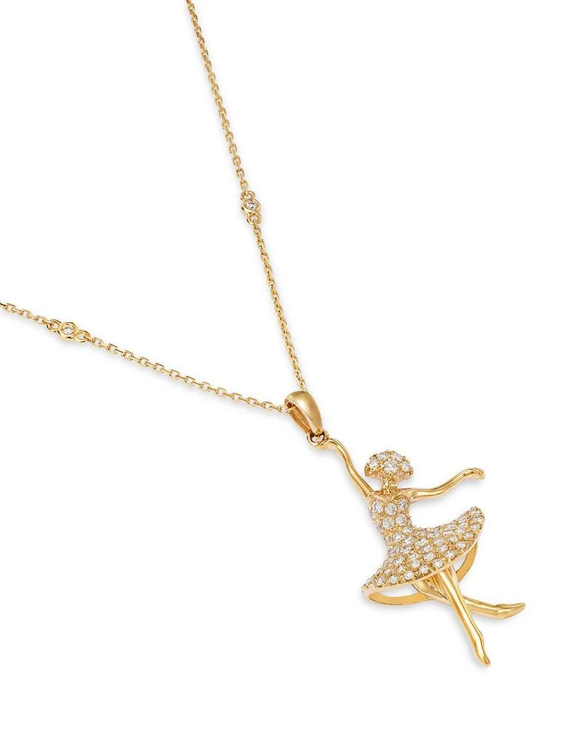 Bloomingdale
s Fine Collection Diamond Ballerina Pendant Necklace in 14K Yellow Gold, 0.55 tcw 3