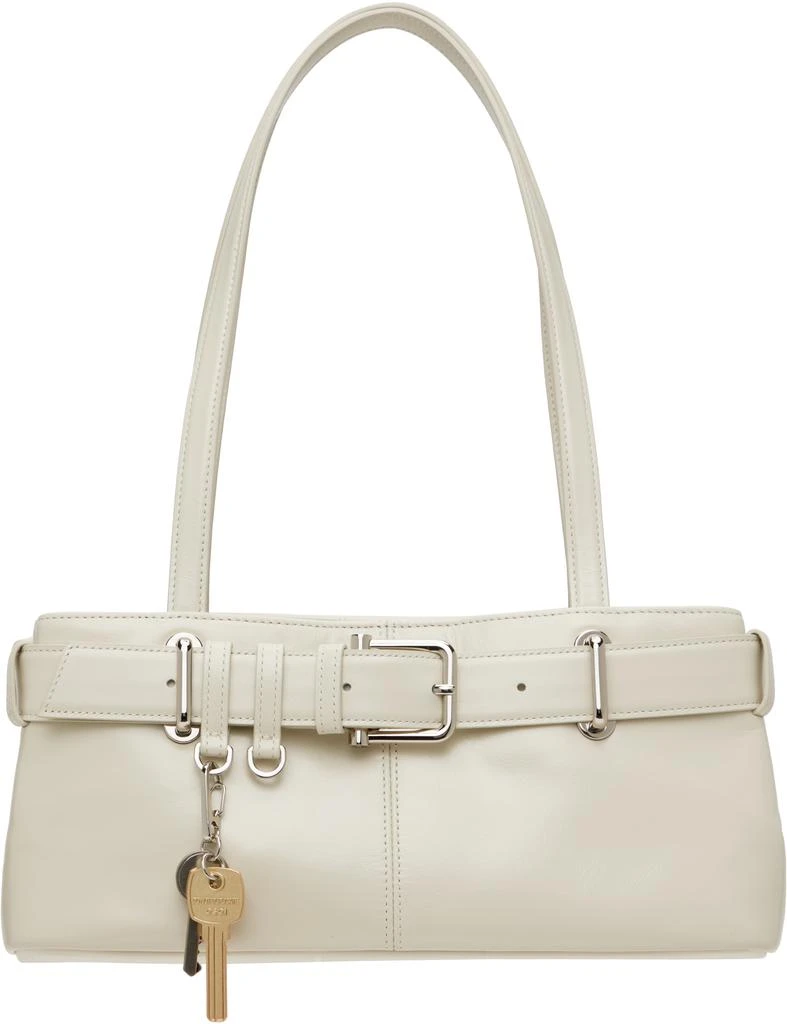 OSOI Off-White Shoulder Brocle Mini Bag 1
