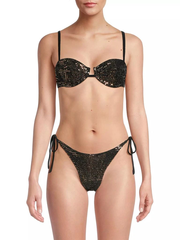 Peixoto Tonie Embellished Bikini Bottom 3