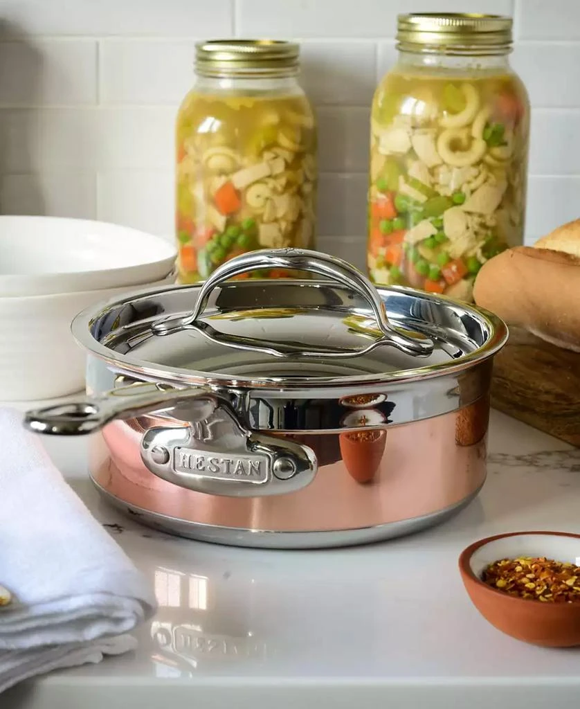 Hestan CopperBond Copper Induction 2-Quart Covered Saucepan 5